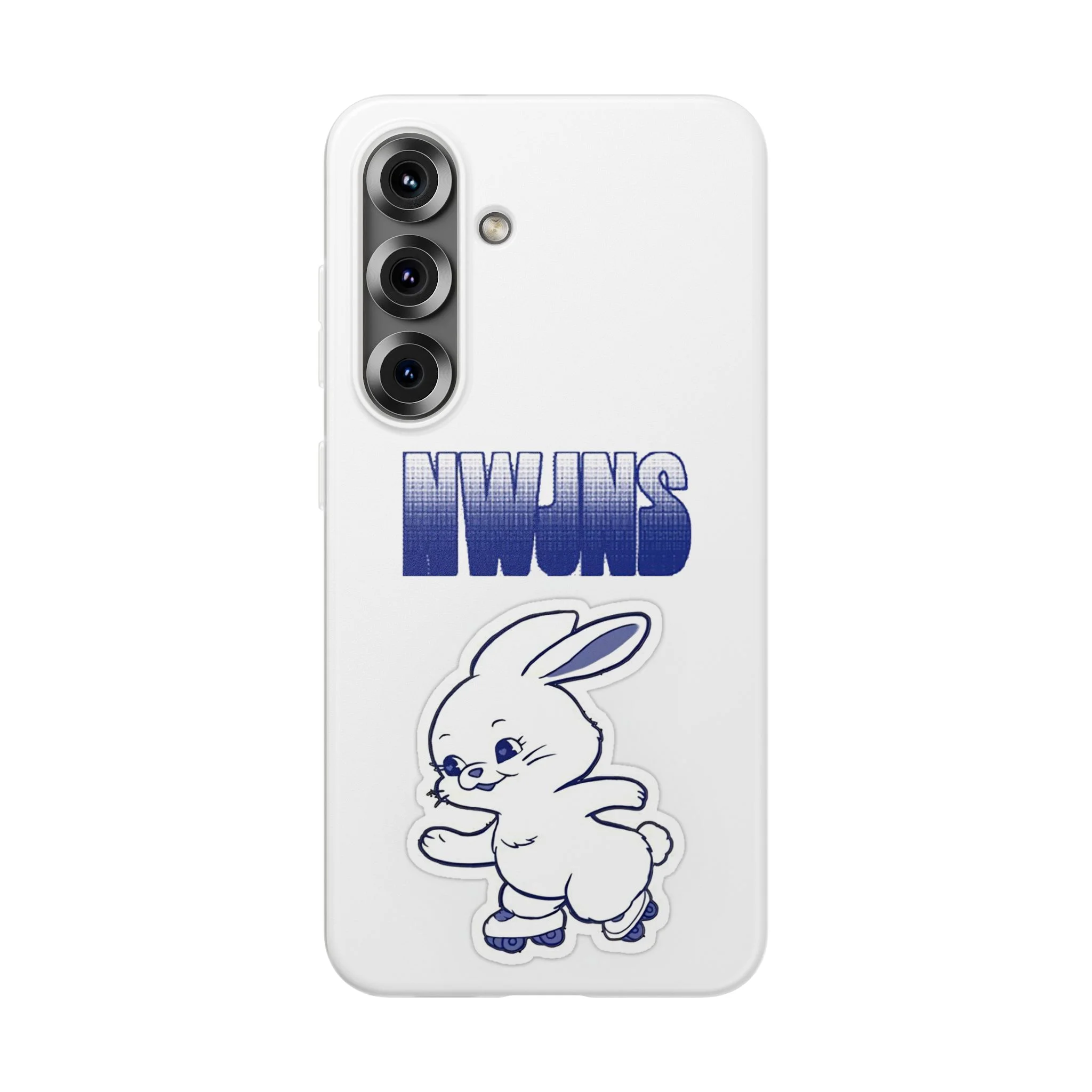 NewJeans Phone Case with colorful designs related to the albums