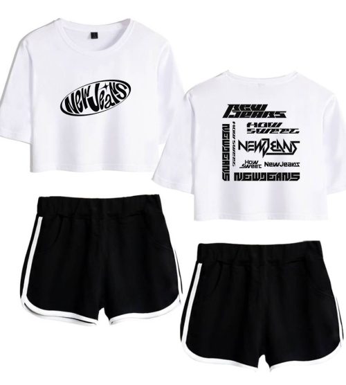NewJeans How Sweet Repeat Logo Tracksuit