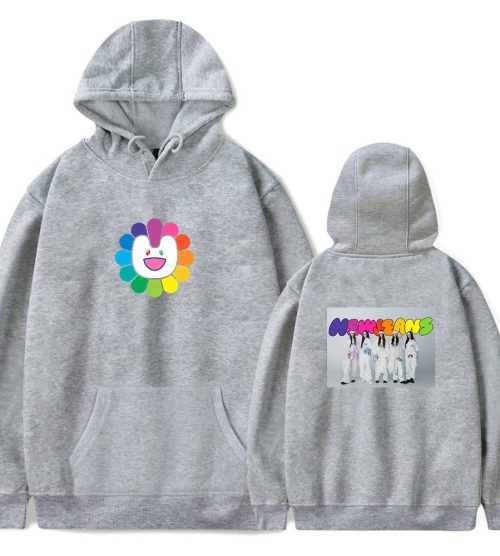 NewJeans Murakami Flower x Group Photo Hoodie