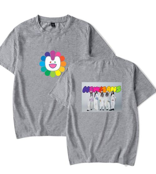 NewJeans Murakami Flower x Group Photo T-Shirt