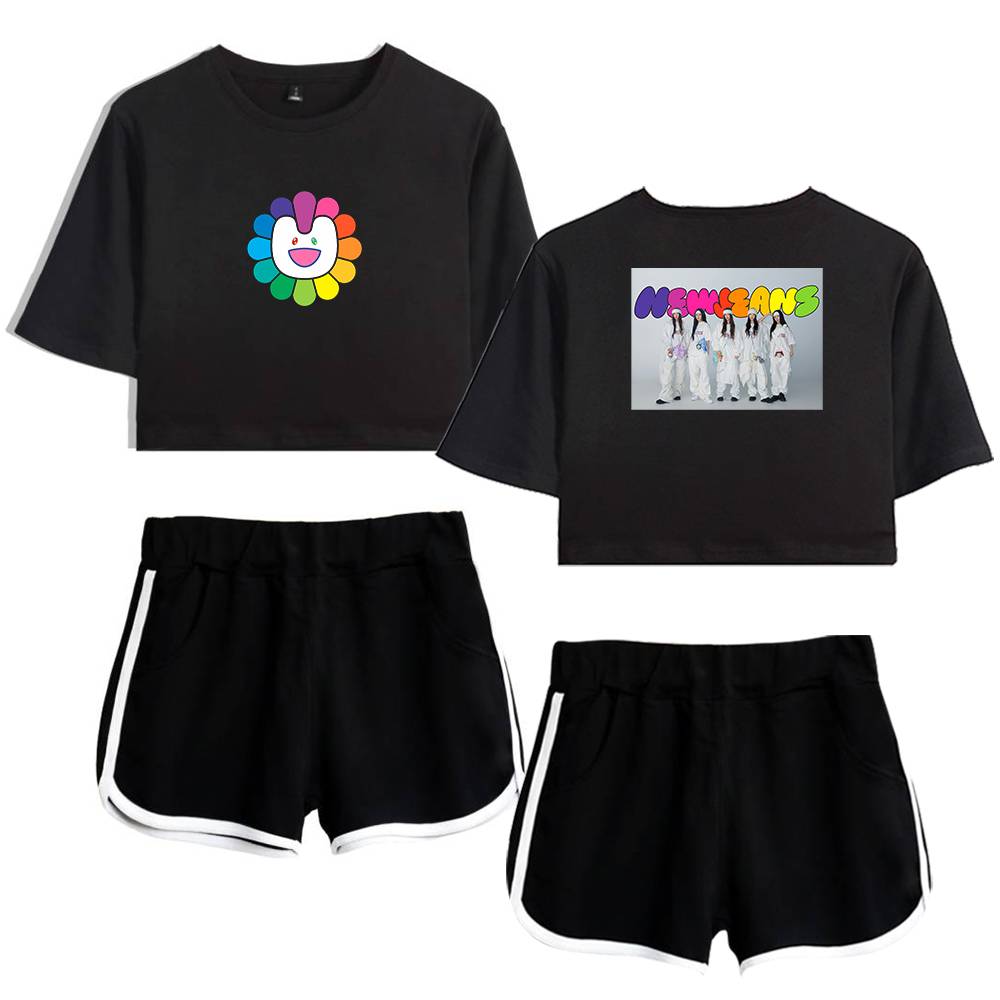 NewJeans Murakami Flower x Group Photo Tracksuit - Image 2