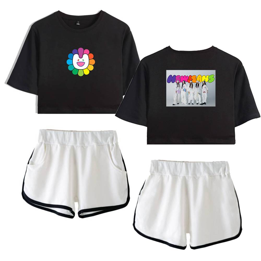 NewJeans Murakami Flower x Group Photo Tracksuit - Image 3