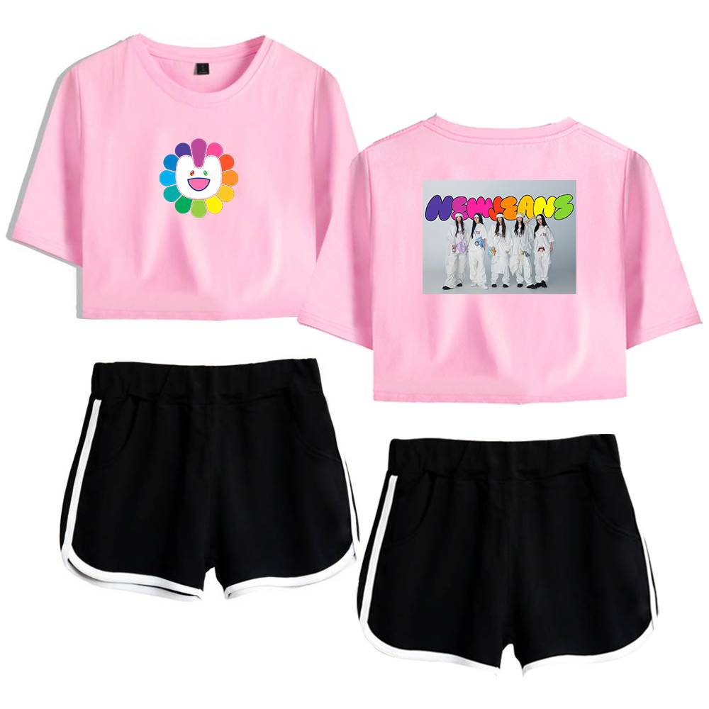 NewJeans Murakami Flower x Group Photo Tracksuit - Image 5
