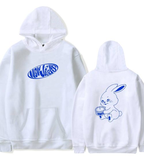 NewJeans New Jeans Oval Bunny Badge Hoodie