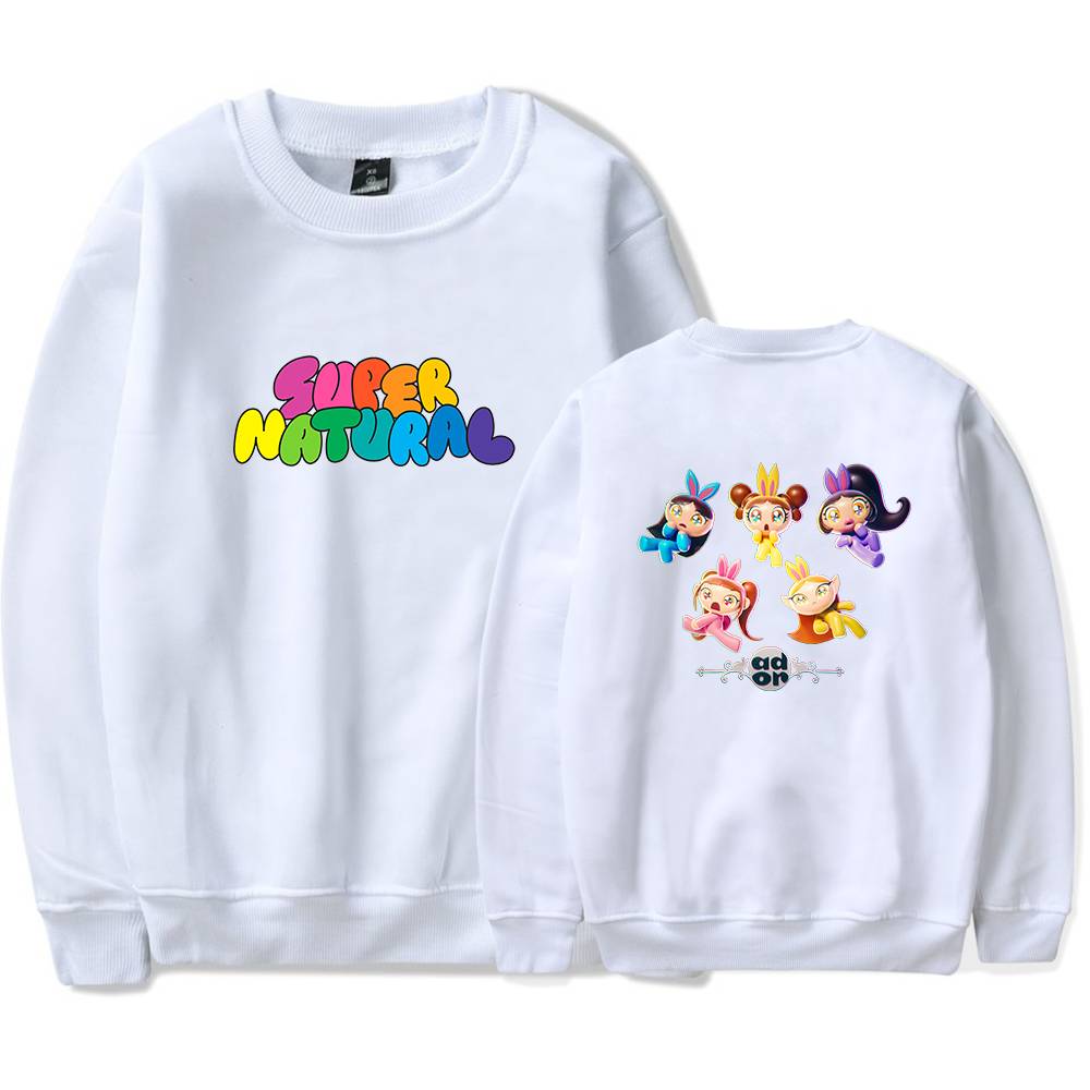 newjeans Super Natural Chibi Avatars Sweatshirt