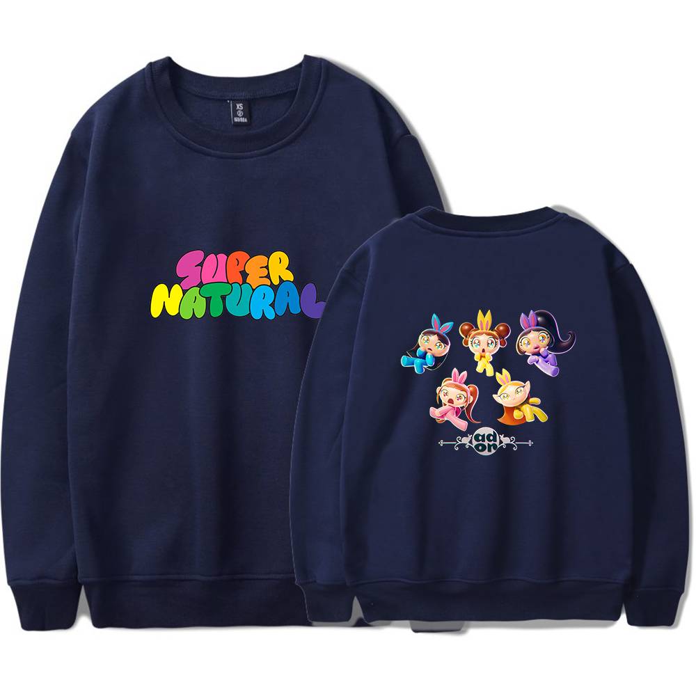 newjeans Super Natural Chibi Avatars Sweatshirt