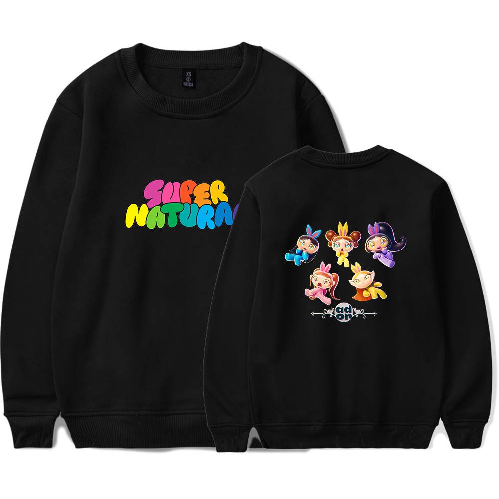newjeans Super Natural Chibi Avatars Sweatshirt
